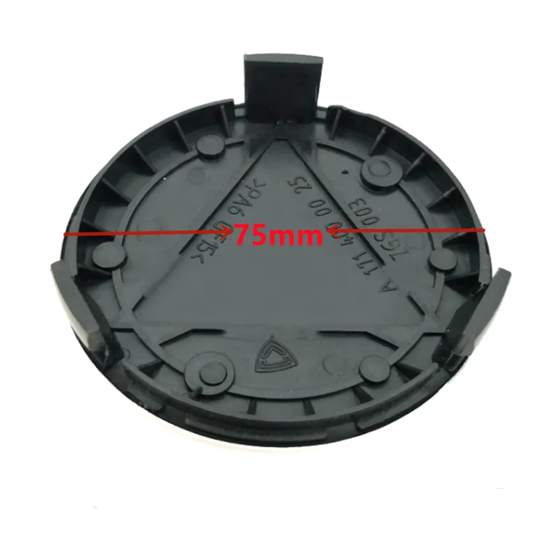 4 قطعة 75 مللي متر عجلة مركز قبعات شارة شعار محور السيارة حافة غطاء شعار التصميم اكسسوارات السيارات W204 W205 W212 W213 W206 W164 W117 W176 #2