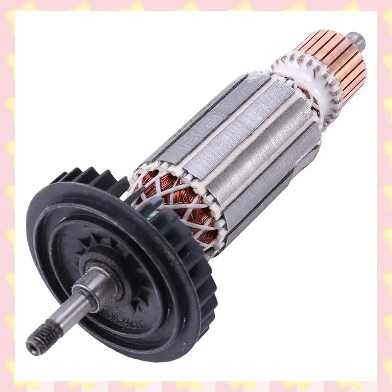 

AB51 2Set Angle Grinder Armature Rotor For 9553NB 9553HB N 9555 Rotor With Bearing 607 Angle Grinder Rotor Accessories