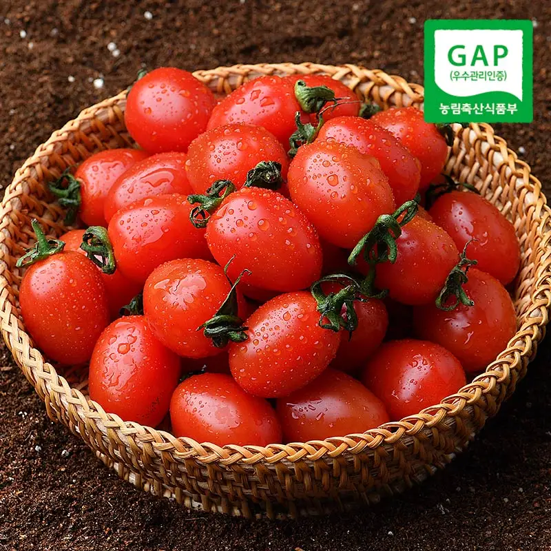 Pomodoro cereza azufaifa masticable 2 kg (grado real/grado 1-3) tomate cereza