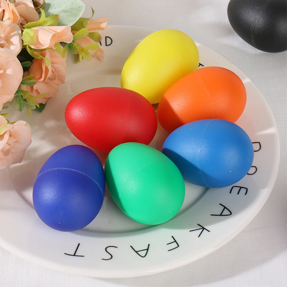

12 Pcs Musical Toys Kids Percussion Instruments PVC Lightweight Design Percussion Musical Egg Education Gifts