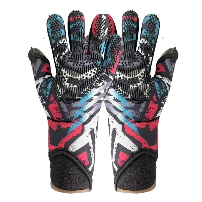 Strap Breathable Sports Goalkeeper Gloves, New Training and Competition Full Finger Goalkeeper Gloves