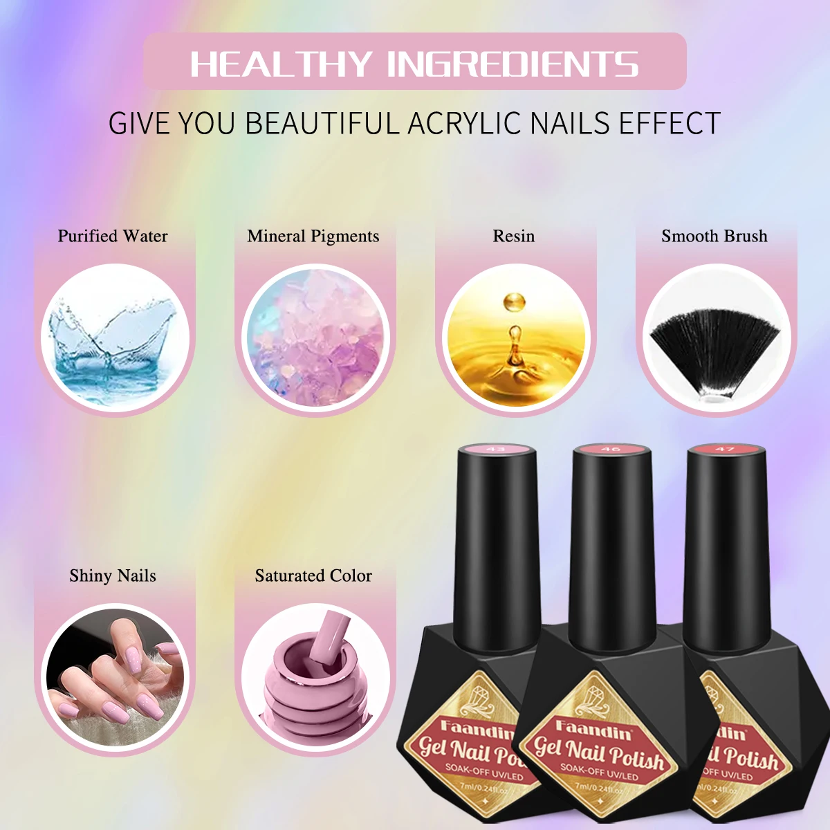 6 قطع/مجموعة فانين 0. عبوة 24*6، مجموعة طلاء أظافر جل بلون موحد، تصميم زجاجة أنيق، ألوان غنية، مجموعات ألوان كلاسيكية، سهلة الاستخدام وغير قابلة للتلاشي، مناسبة لعشاق الأظافر في المنزل، منتج أساسي لصالونات التجميلات الأظافر، طلاء أظافر جل احترافي #5