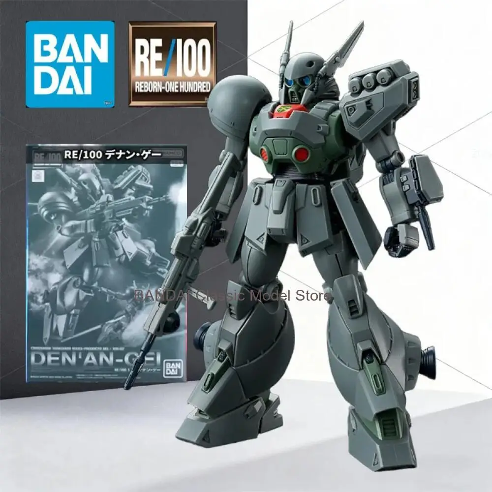 

Сборная модель BANDAI RE 1/100 Mobile Suit Gundam F91 XM-02 Den'an-Gei, аниме-фигурка, 160 мм, в пенопластовой коробке