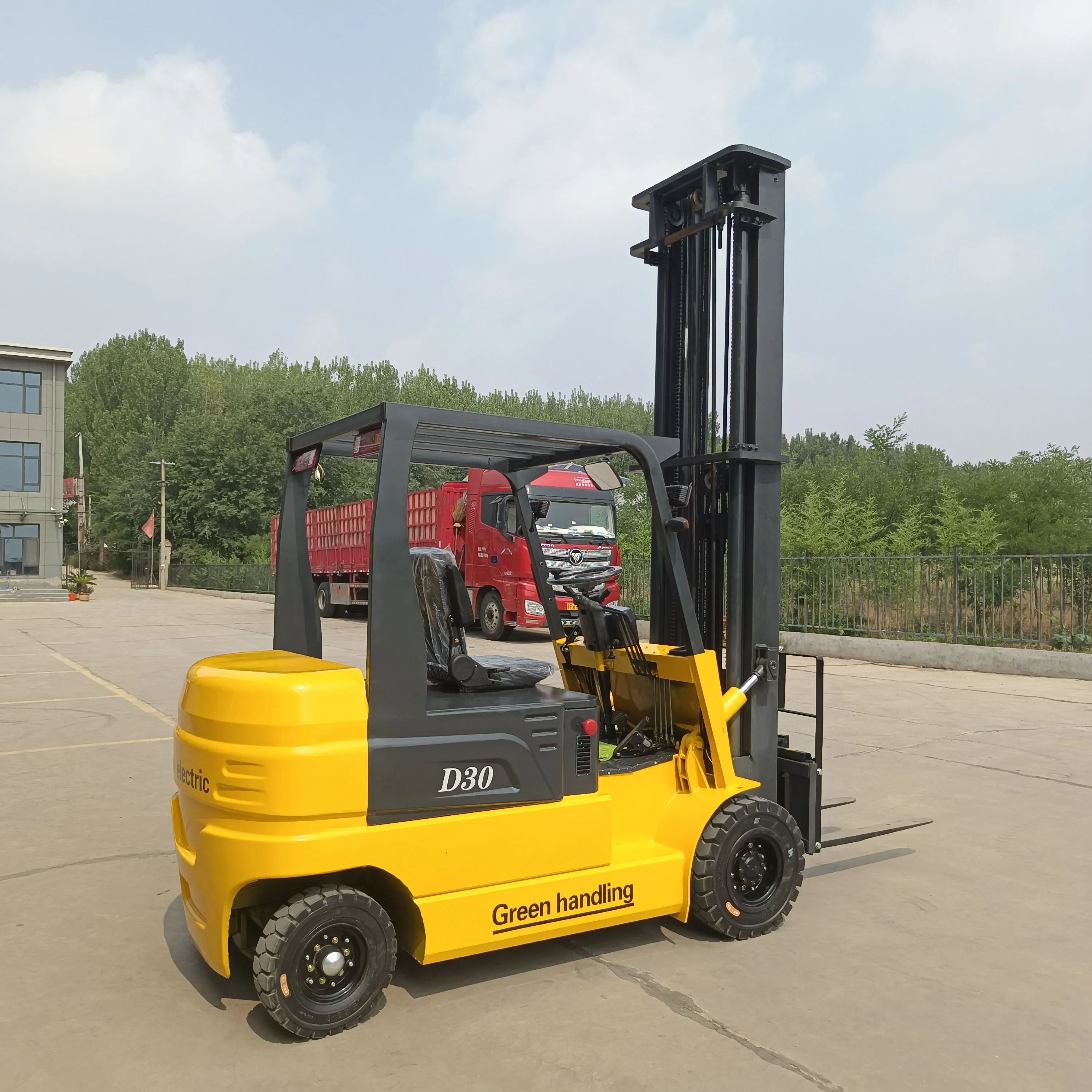 for Electric Forklift 1.5ton, 2ton,3ton, 3.5ton Capacity Fork Lift Truck Hydraulic Stacker Trucks