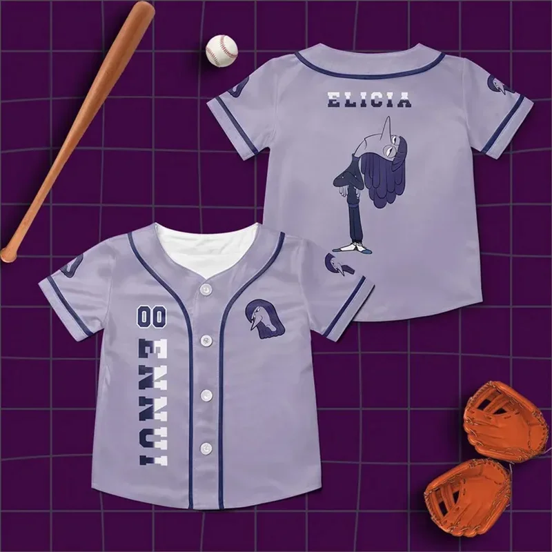 

Personalized Inside Out Joy Baseball Jersey Animation Cartoon Jersey Shirt Disney Pixar Baseball Shirt Short Sleeve Top 2025