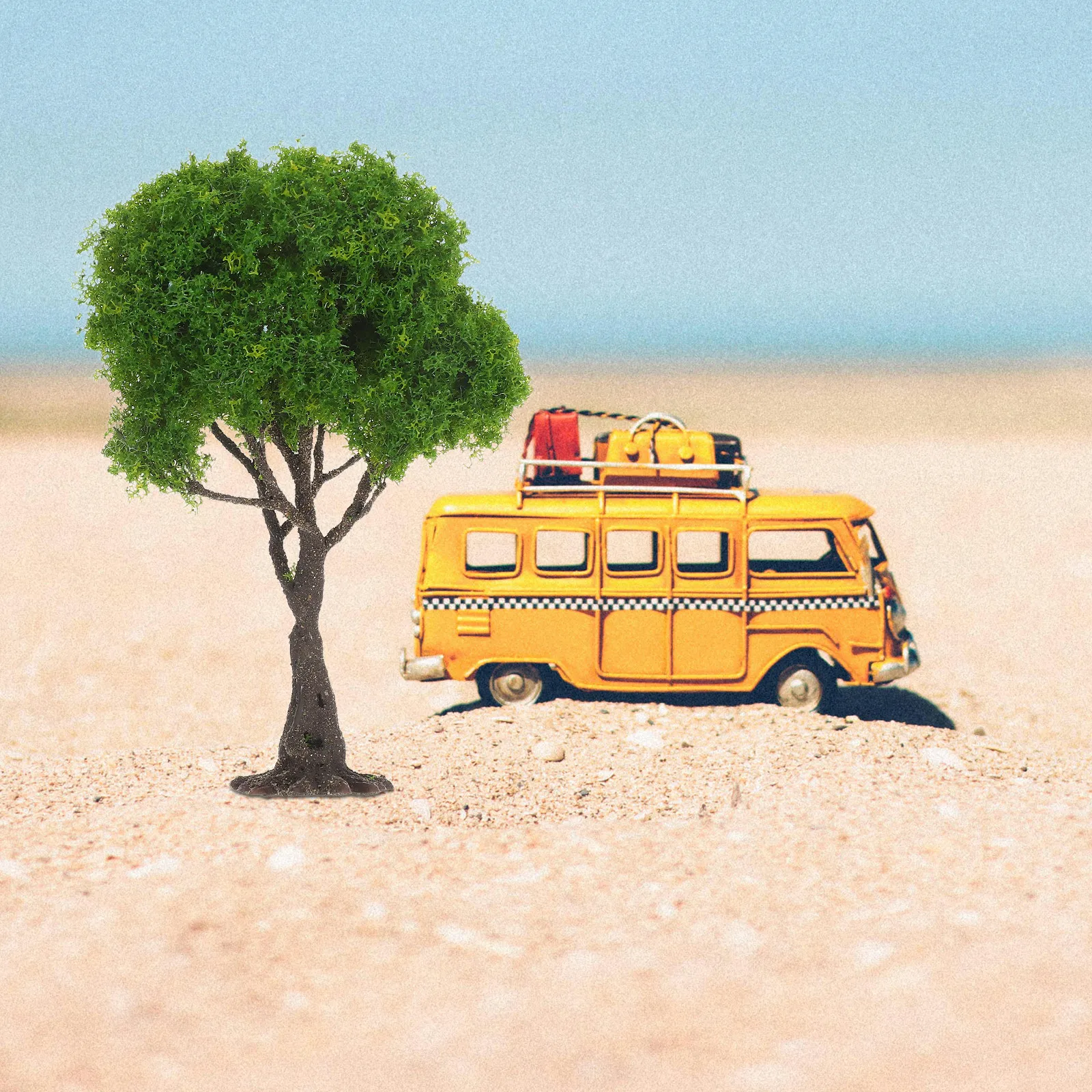 

Miniature Trees for Crafts Micro Landscape Tiny Trees for DIY Sand Table Decoration Office Home Use Mini Tree Miniature Plants