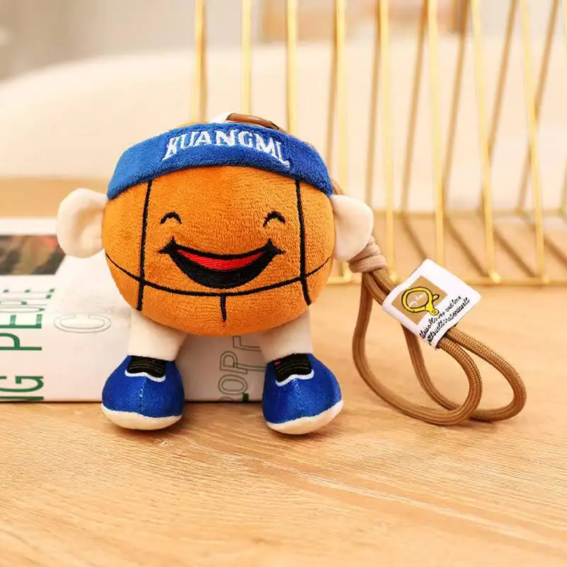 Latest Basketball, Football, Backpack Pendant, Keychain, Kawaii Stuffed Plush Toy Doll, Cartoon Anime Cute Gift for Girlfriend