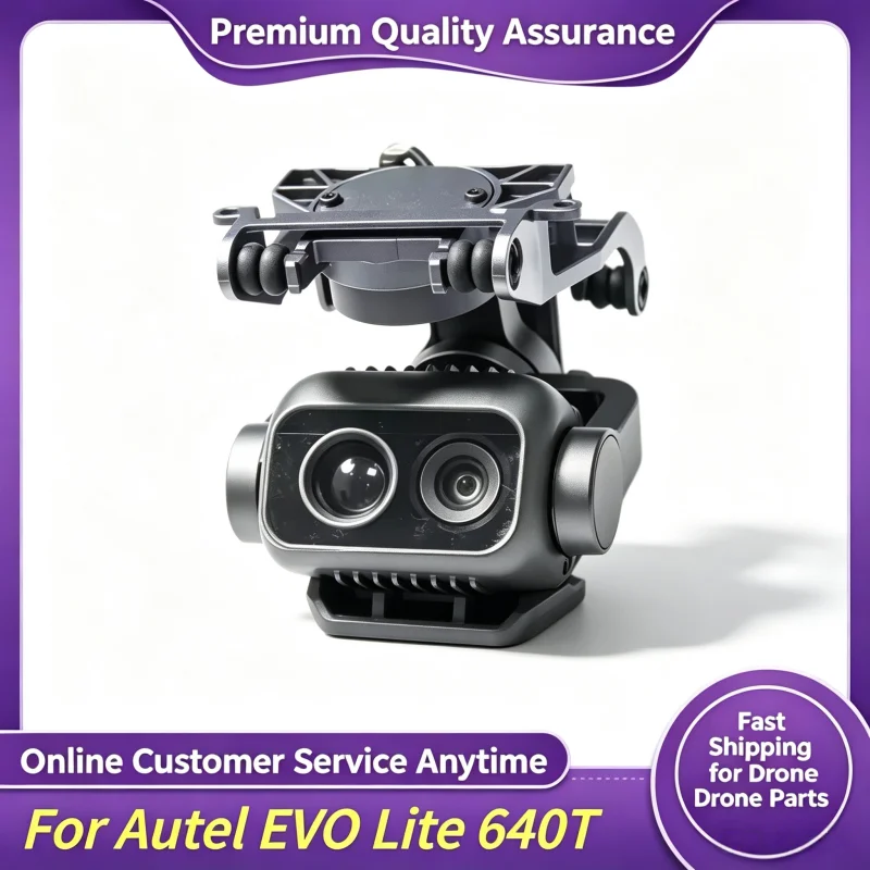 Original For Autel EVO Lite 640T Enterprise Dual‑Imaging Gimbal Camera Full PTZ Camera Unit With Lens Assembly Repair Components