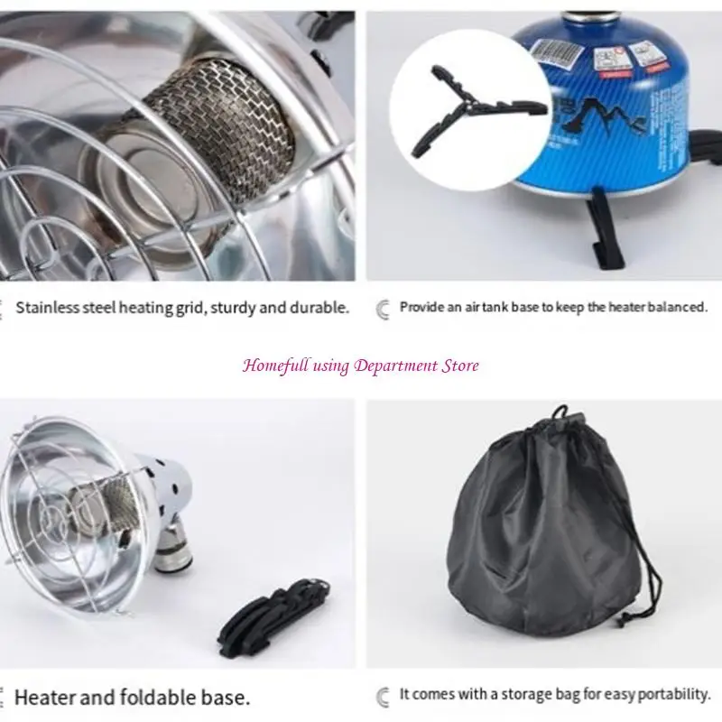 Multipurpose Camping Heaters With Quick Ignitions System Compacts Light weight For Cooking Warming Outdoor Trip