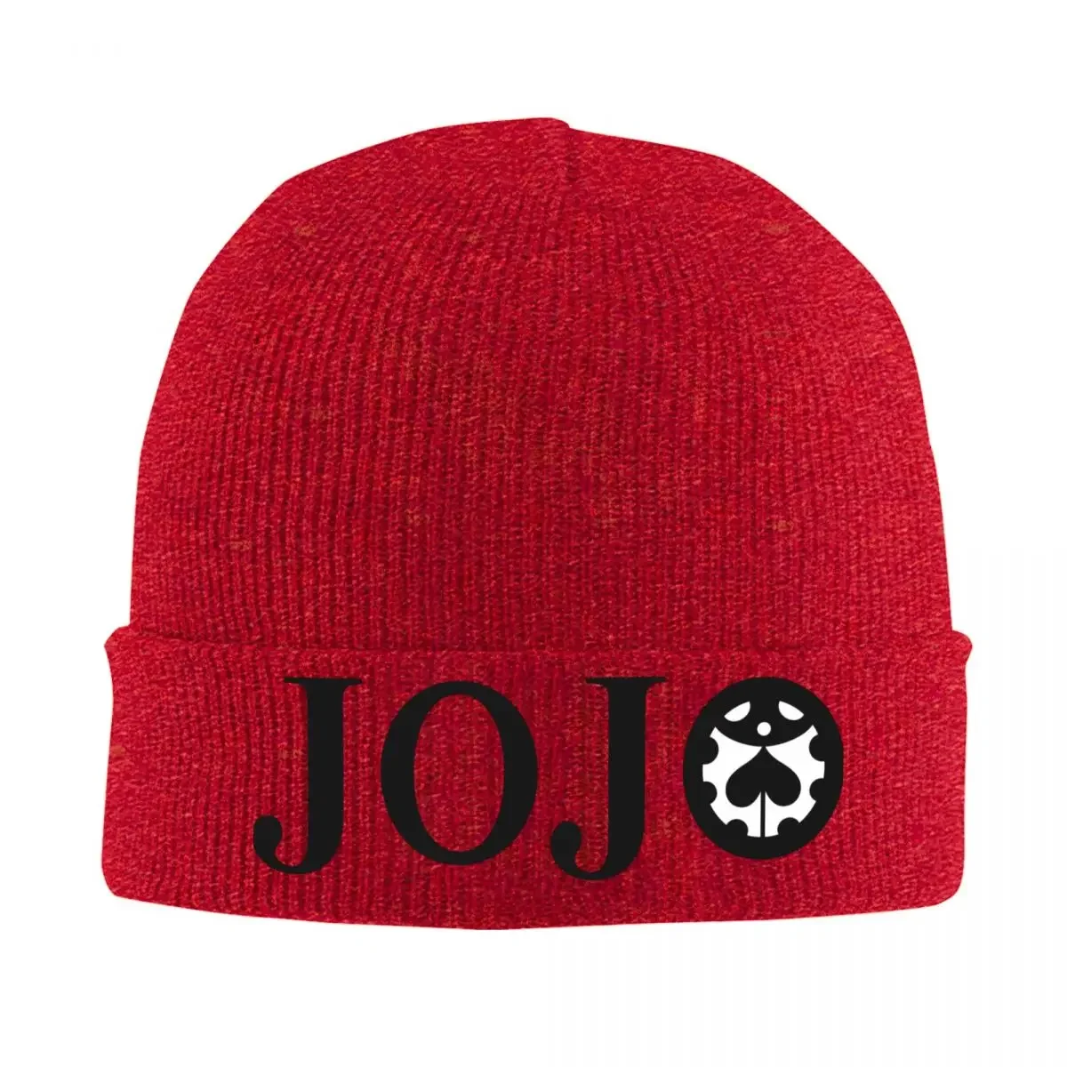 Jojos-Bizarre-Adventure-Symbol Knitted Hat Beanies Autumn Winter Hats Warm Casual Cap for Men Women Gifts