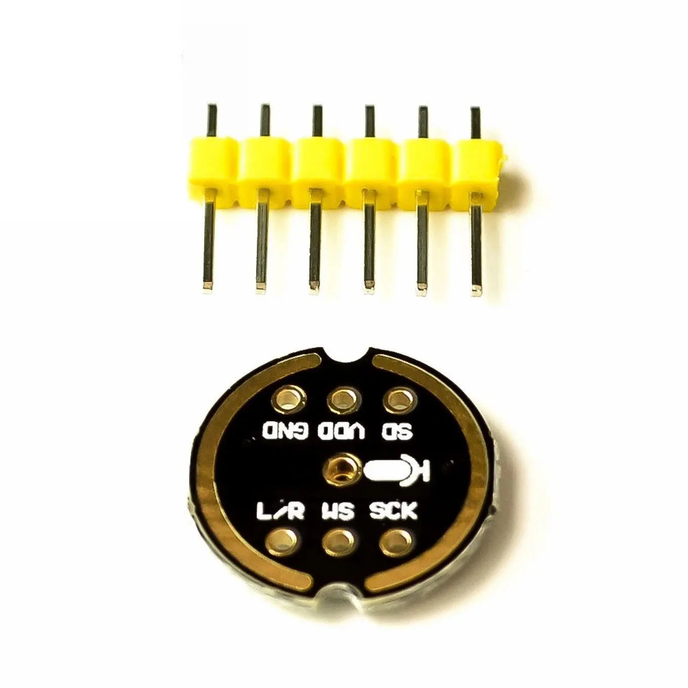 INMP441 Omnidirectional MEMS Mic. High precision, low power, I2S interface, for ESP32.