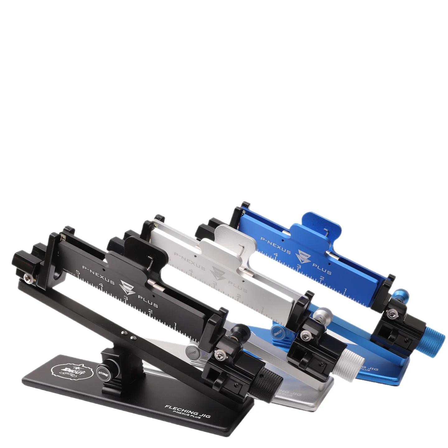 Decut Archery Multi angle Adjustable Arrow Fletching Jig Clamp Stick Feather Fletches Professional Tools