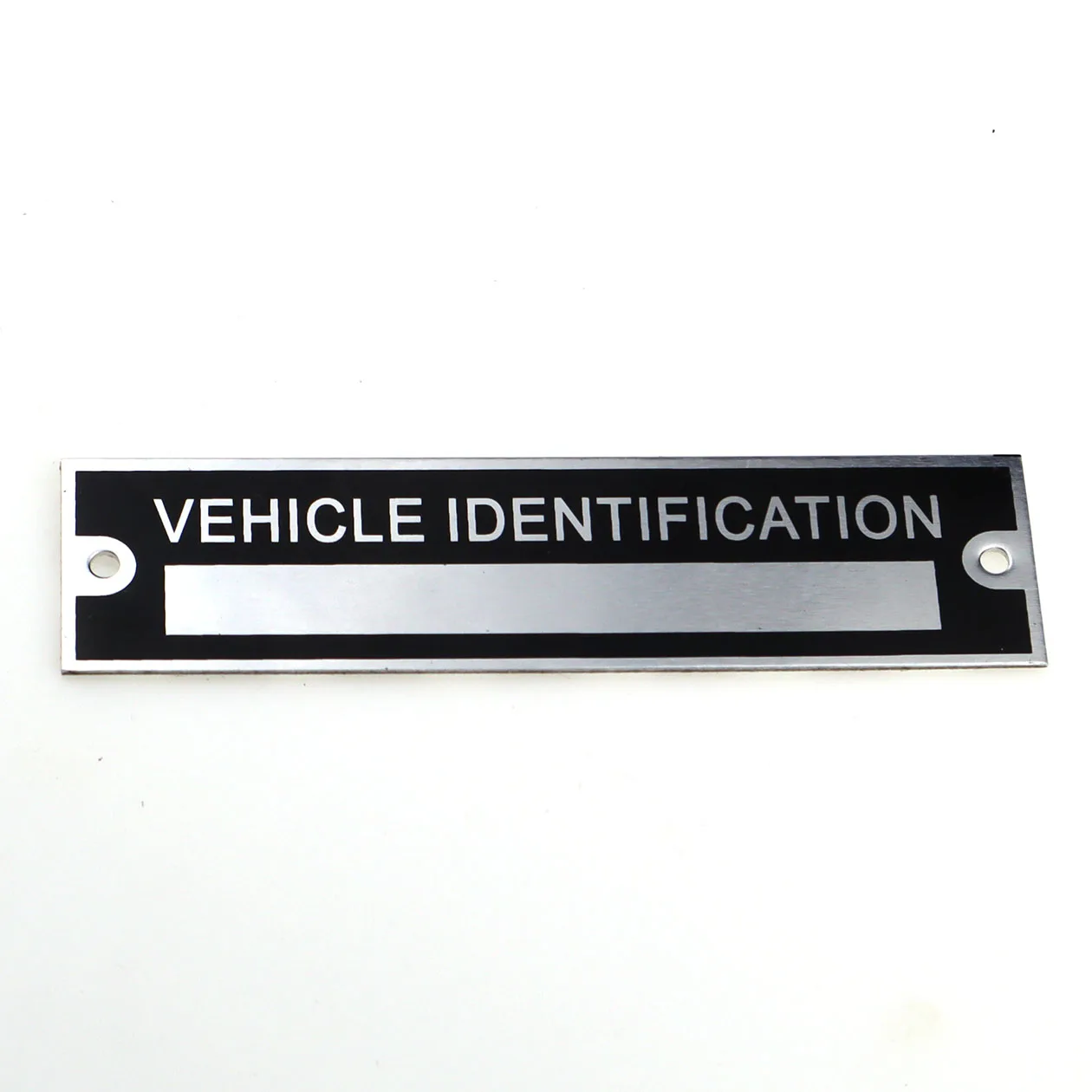 10-PACK VEHICLE TRUCK BOAT Trailer Blank VIN & Weight AXLE Chassis Plate 95mm x 25mm Identification Number