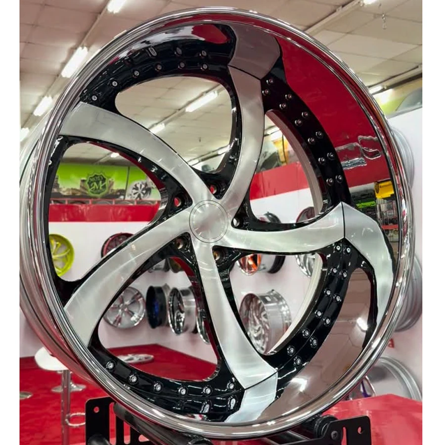 SJ Deep Dish Custom 5x112 5x127 6x139.7 5x114.3 24x14 22x12 6x5.5 22 26 28 24 Inch Forged Wheels for  M4