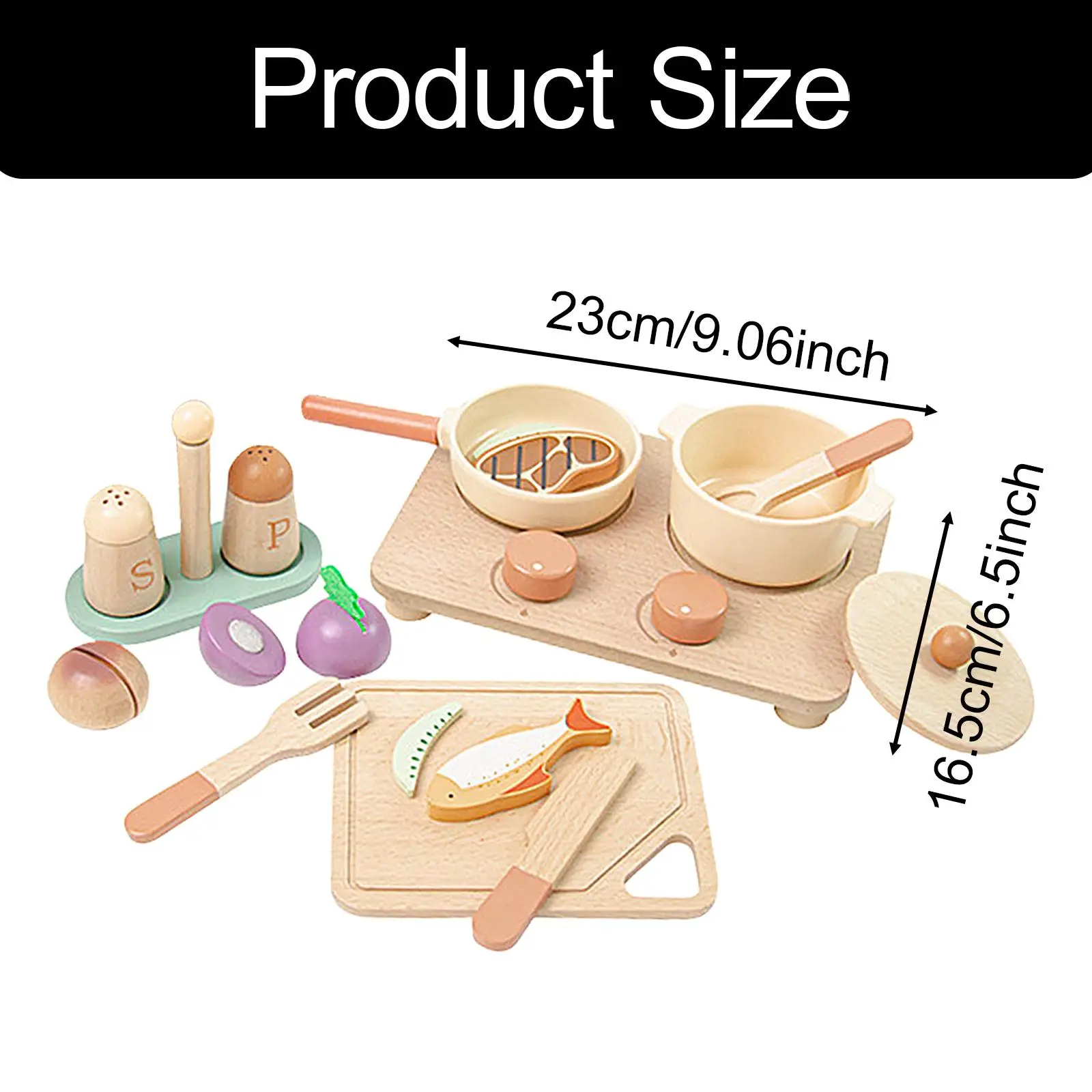 เล่นครัวสำหรับเด็กเล่นบทบาทการเรียนรู้การศึกษาสมมุติสมจริง