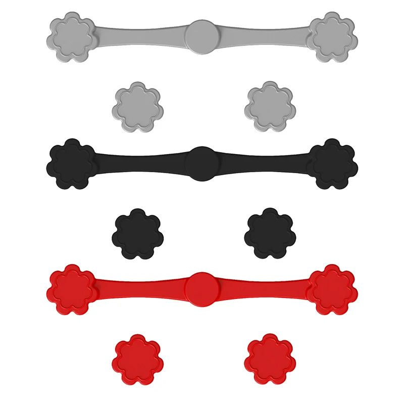 1 مجموعة مقلاة الهواء المغناطيس سيليكون مشبك لعقد الهواء المقلاة الهوائية ورق زبدة قفل المتاح بطانات منع ورقة حرق #5