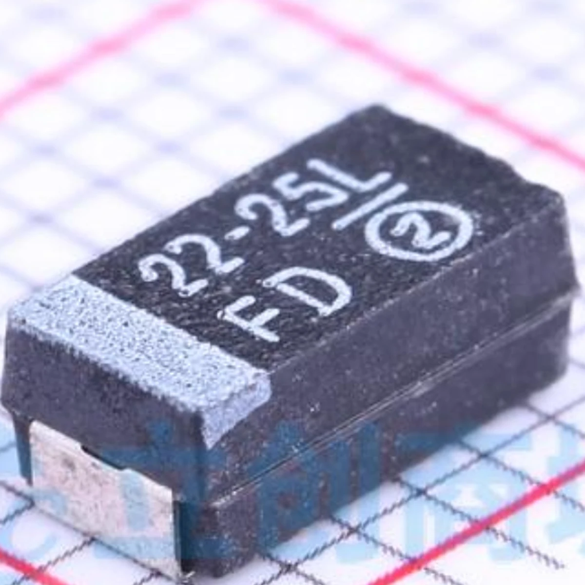 

10PCS NEW Original 22-25L Tantalum Capacitor 25V ±10% 22uF 22μF 1.2Ω@100kHz CASE-C-6032 2312 Marking 22-25L 293D226X9025C2TE3