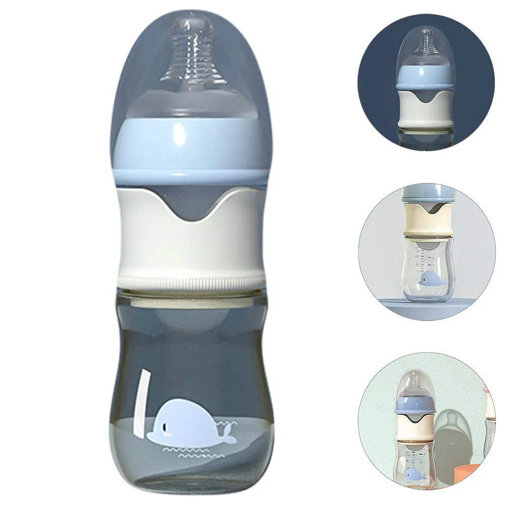 wide-nursing-bottle-premium-glass-pp-eco-friendly-portable-easy-clean-infant-feeder-breast-milk-storage