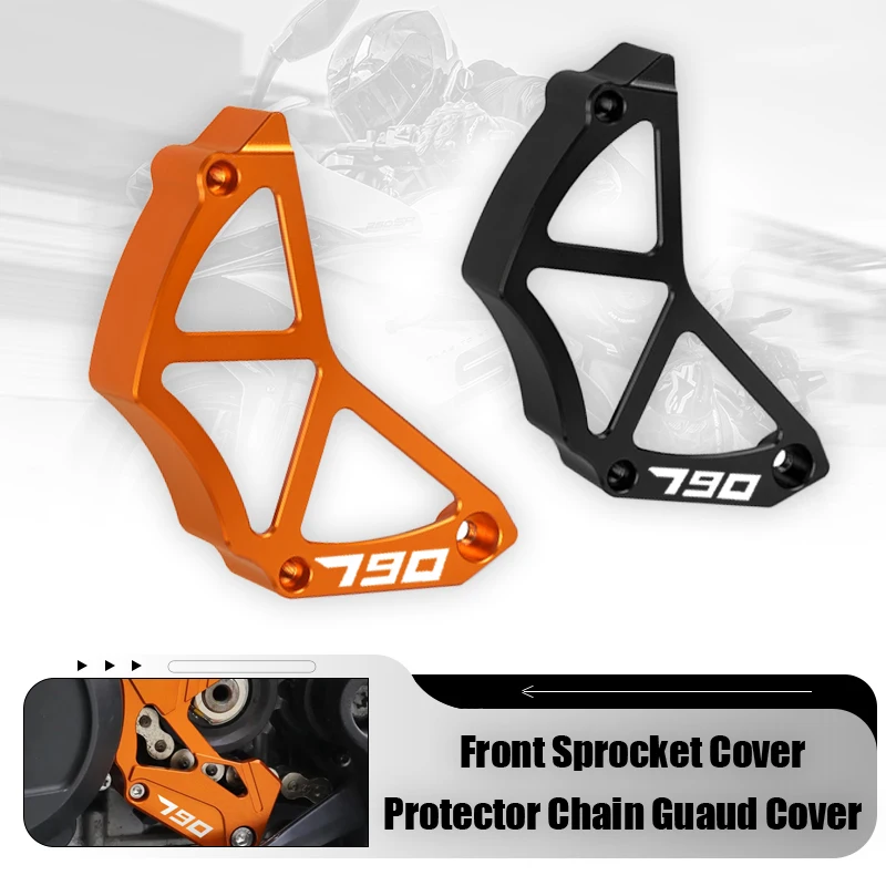 

For 790 890 DUKE 790 890 Adventure S R 2019 2020 2021 2022 2023 2024 2025 Motorcycle Chain Guard Cover Front Sprocket Guard