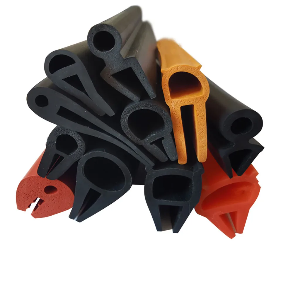 1/2M Silicone Rubber Sealing Strip Black U Channel Industrial Distribution Cabinet Glass Metal Wood Panel Board Sheet Edge Guard