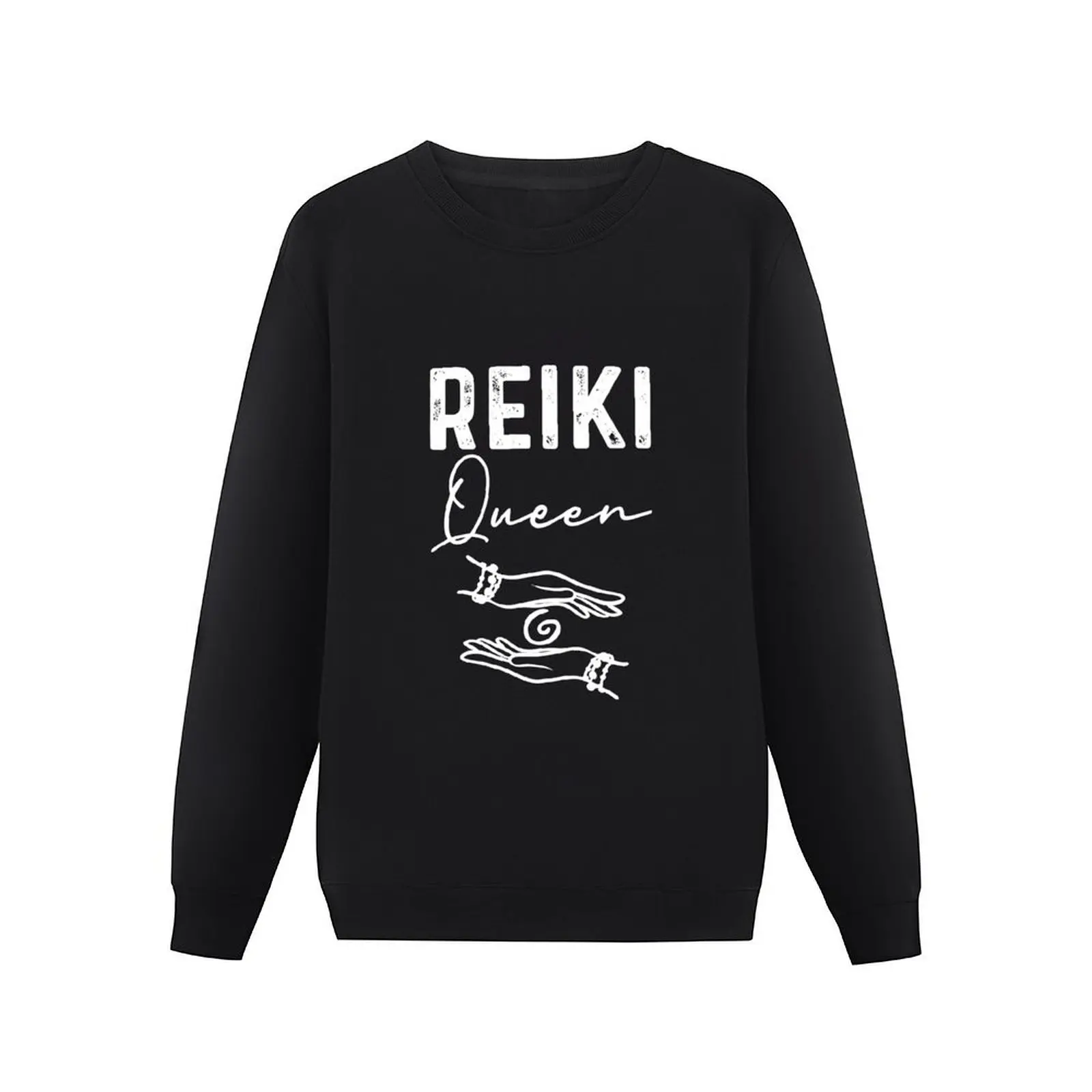 Reiki Queen Reiki Healing Energy Reiki Healer Meditation Pullover Hoodie anime clothing aesthetic sweatshirts