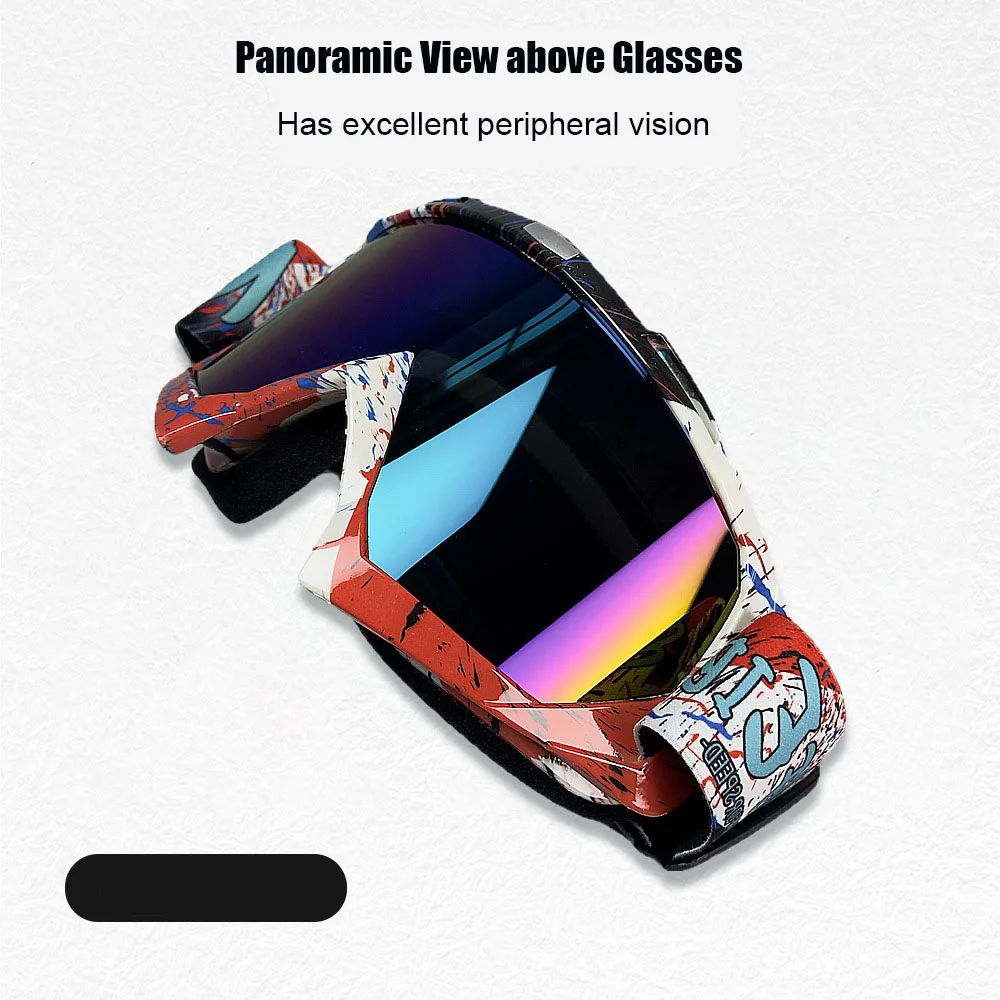 Neue 2025, Motorradbrille, Motocross-Brille, Helm, MX, Moto, Dirt Bike, ATV, Ski, Outdoor-Sport, Glas, Roller, Googles, Maske, Radfahren – Detail 3