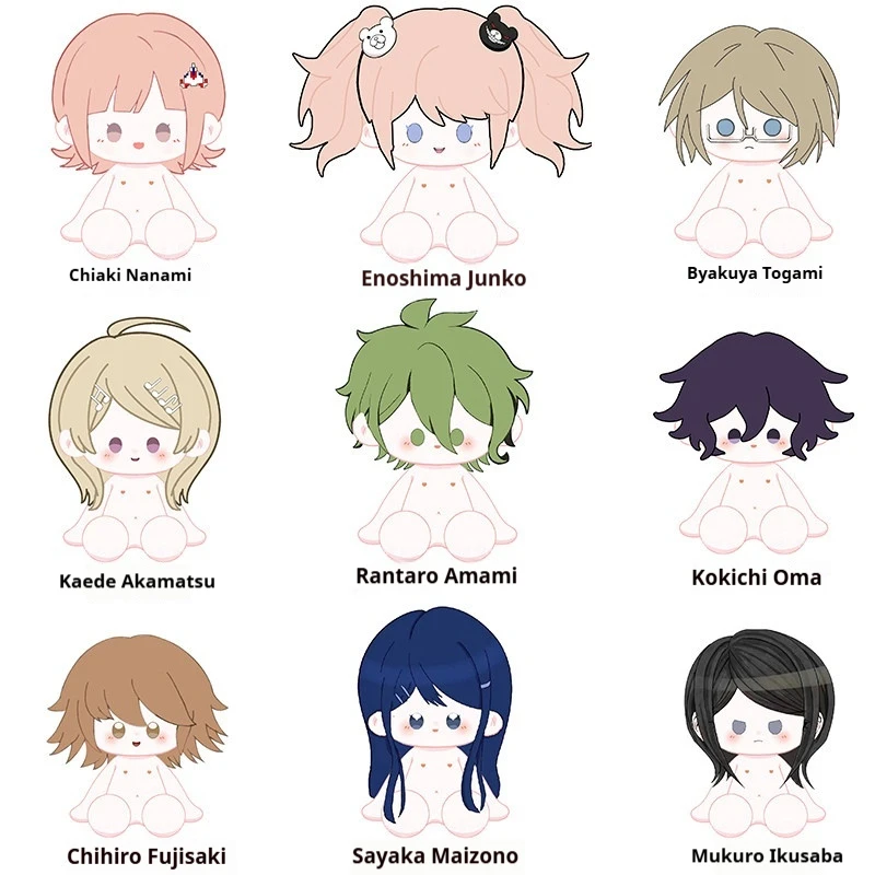 

Danganronpa 40 см Kaede Akamatsu хлопковая кукла аниме периферийная кукла Kokichi Ouma орнамент украшение Коллекционная праздничная подарочная игрушка