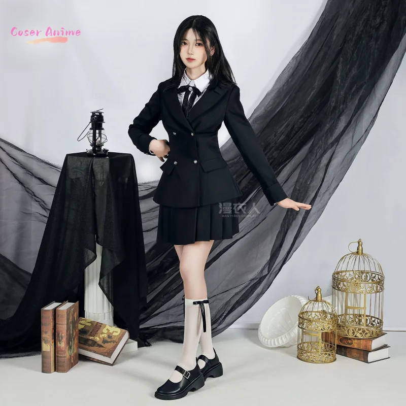 ความรักและ Deepspace นางเอกคอสเพลย์เครื่องแต่งกาย Dream Prelude ชุดกระโปรงต่างหู Abysswalker ปาร์ตี้ฮาโลวีนผู้หญิง Carnival