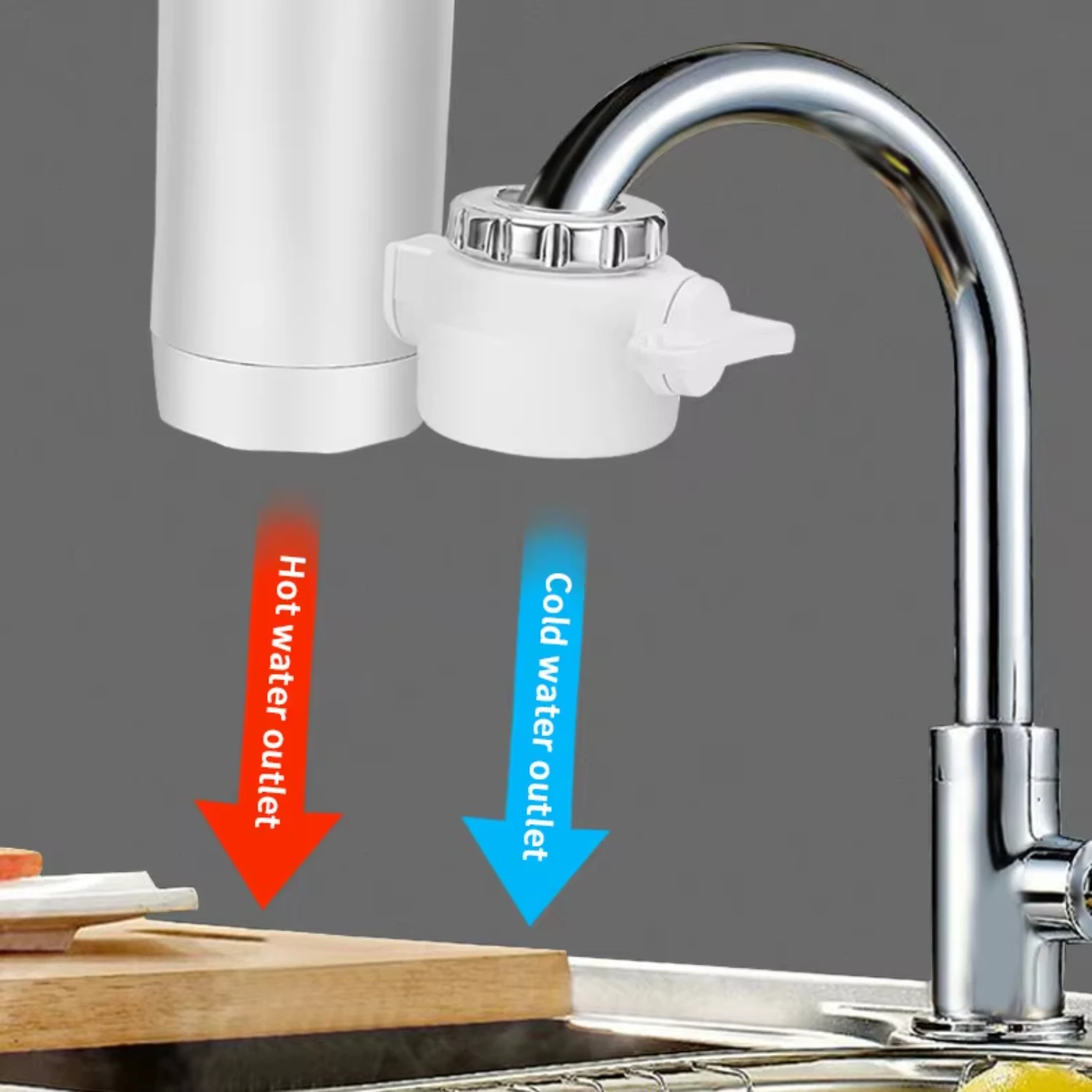 Kitchen  Water Heater Tap Instant Hot Water Faucet Heater Cold Heating Faucet Tankless Instantaneous Water Heater