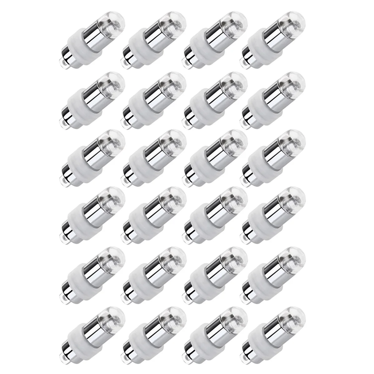 

LEORX 30pcs LED Party Lights Non-Blinking Waterproof Lights for Balloons Floral or Wedding Decorations (Warm