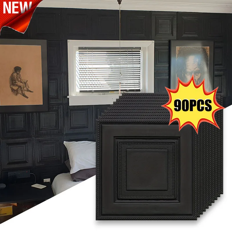 

35 см * 35 см обои, самоклеящиеся 3D обои, домашний декор, фоновые наклейки на стену, влагостойкая листовая бумага