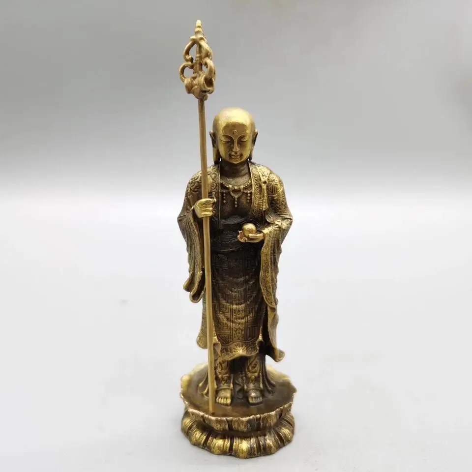 Ksitigarbha bodhisattva buddha Statue Sculpture Figurines Home Garden Decoration Statues For House ﻿