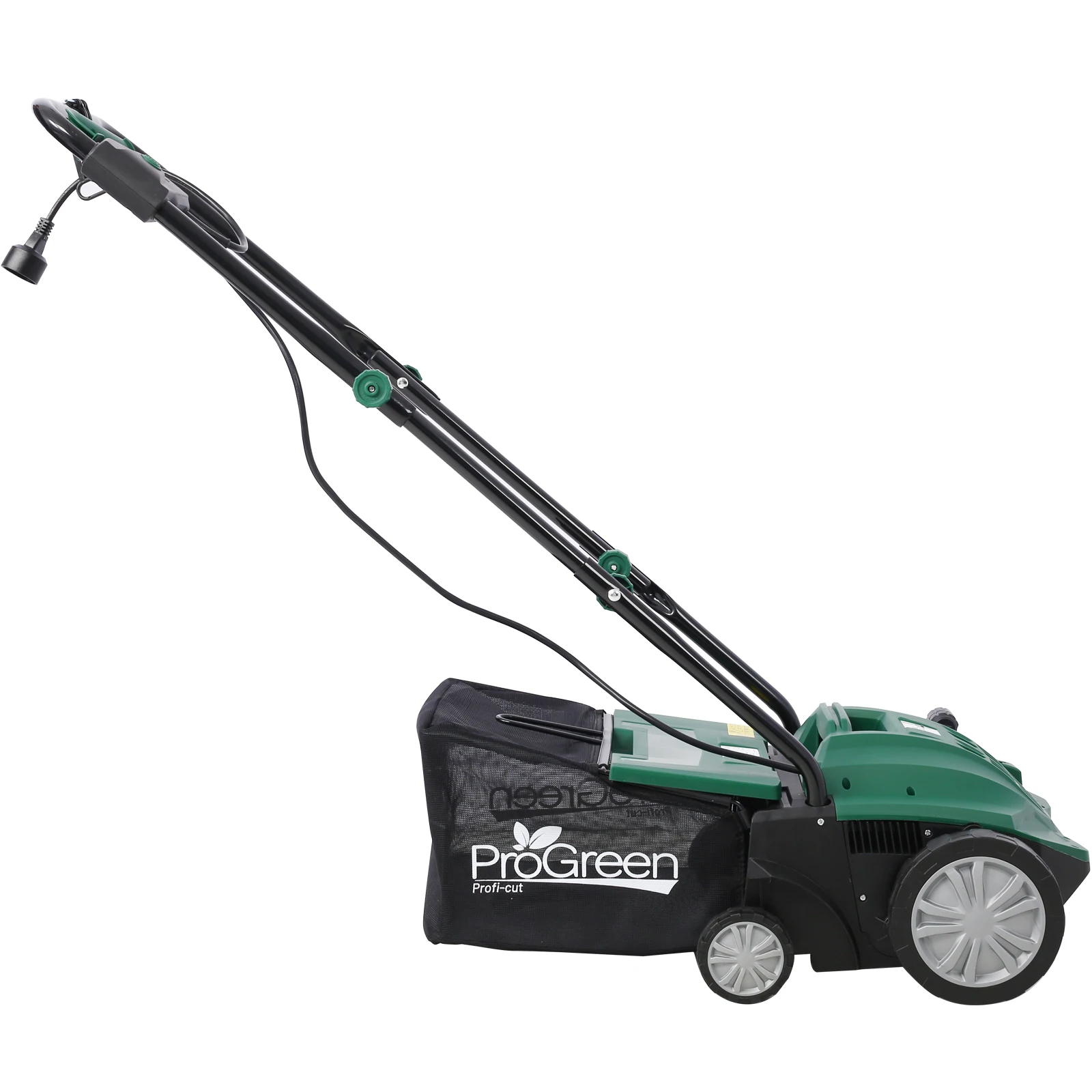 2-in-1 Garden Dethatcher and Scarifier 13 Inch Powerful Electric Lawn Dethatcher Mower, Hand Push Lawn Mower, Electric Home Lawn Mower 12AMP motor