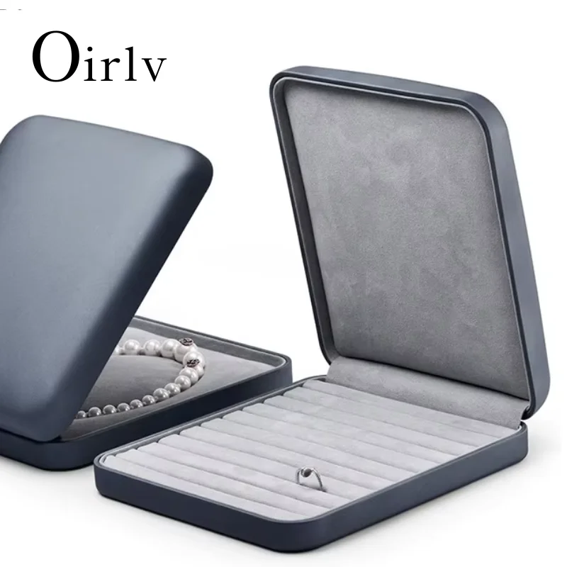 Oirlv Jewelry Set Crown Box Large Size Jewelry Boxes For Jewelry Sets Ring Earrings Pearl Necklace Box Jewelry Set Packaging Box