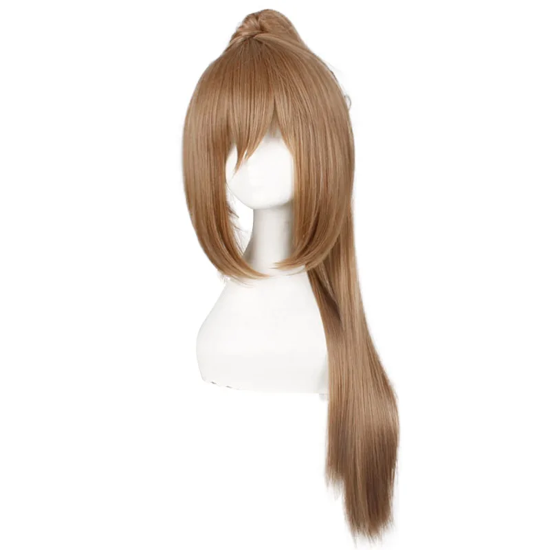 Synthetic Cosplay Wig Inspired By Okita-S Inspired Character Movie Style Short Blonde for Theme Party Halloween Carnival Anime