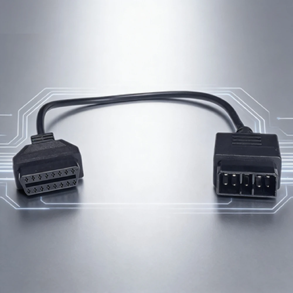 Professional OBD1 9Pin to OBD2 Cable For Subaru Car Diagnostic Tool Stable & Durable