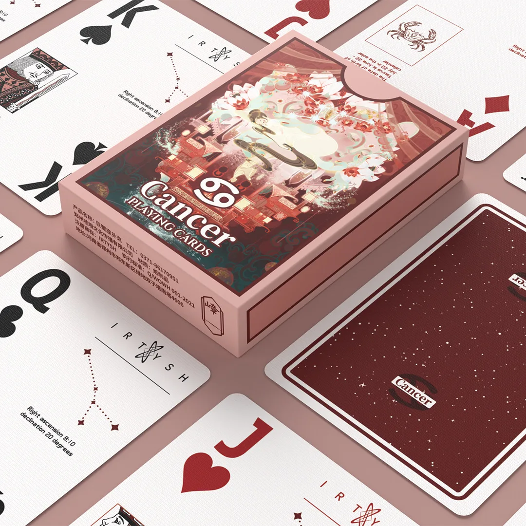 12 Constellations Playing Cards Multiplayer table games for Magician practicing magic show props Multiplayer entertainment games