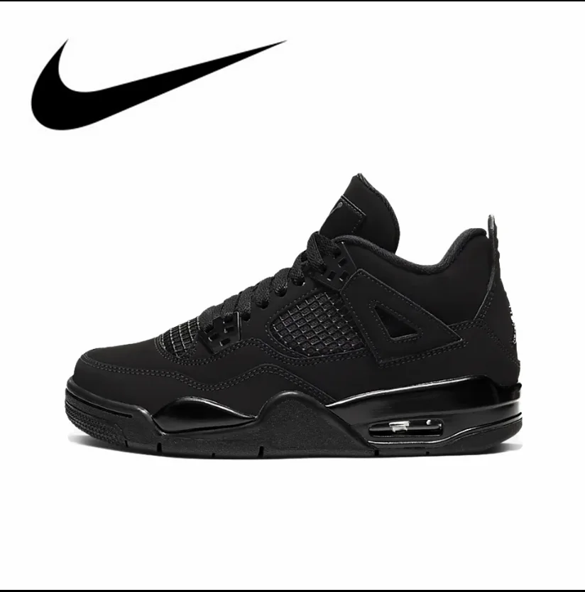 Nike - Men's and Women's Sports Shoes, Classic Outdoor Running Basketball Shoes, Jordan Air Retro 4 Style, 4S 