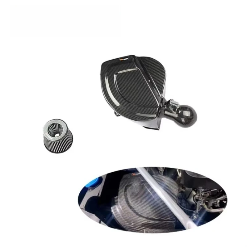 

Dry Carbon Fiber High Performance Air Intake System Auto Engine Induction System Car Modification Accessories for X3 X4 B48