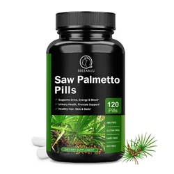 BBEEAAUU Saw Palm Capsule for Men Health Urinary and Prostate Health Active Male Health Supplement