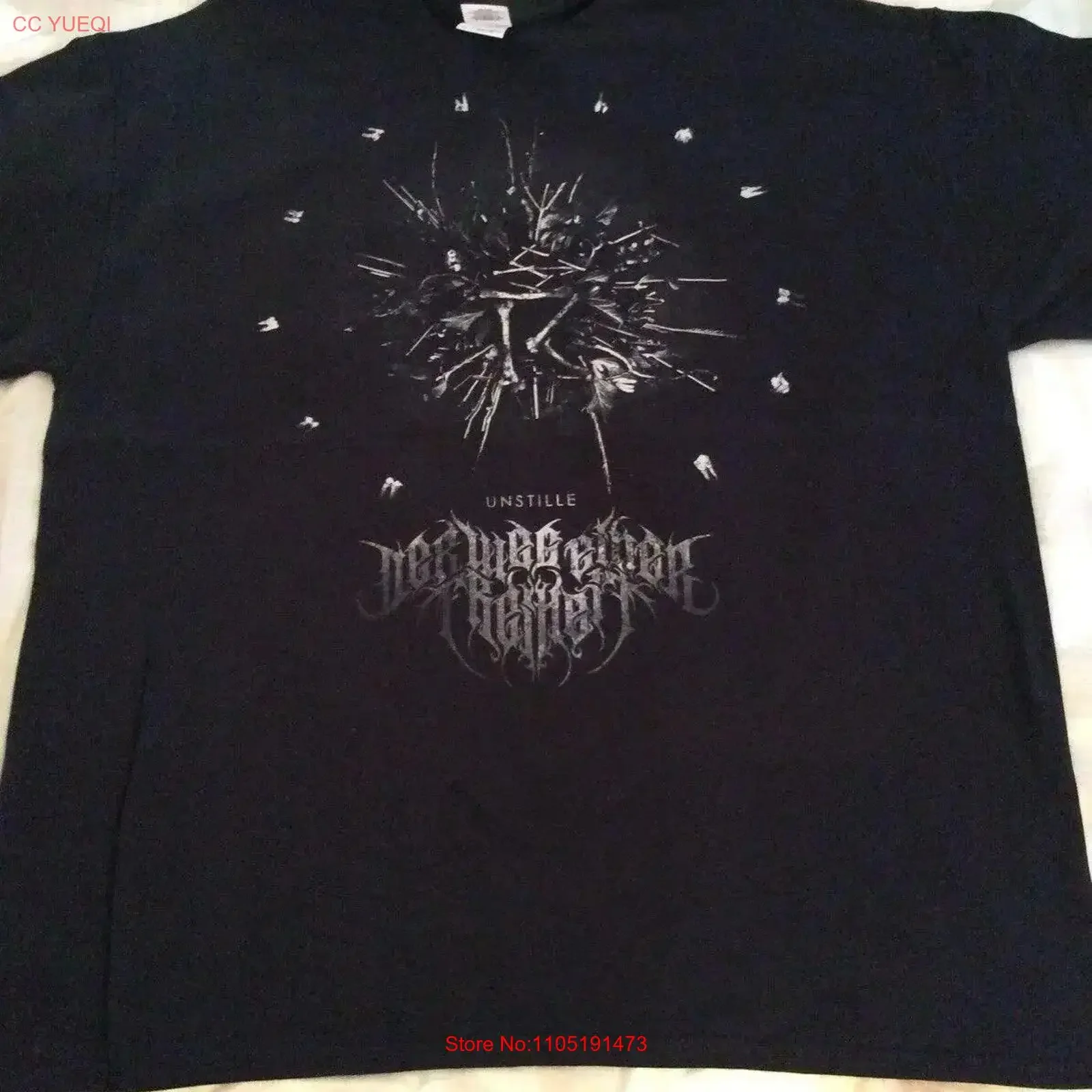 DER WEG EINER FREIHEIT Unstille T Shirt XL Inquisition Urgehal Urfaust Empyrium vintage Washed Stylish Slightly graphic