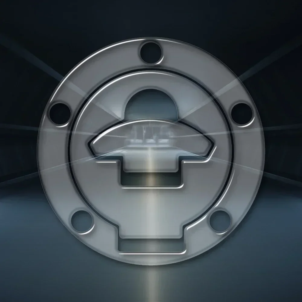 

Motorcycle Fuel Tank Pad Gas Oil Cap Protector Sticker For Models Up To 2008 (5 Holes)