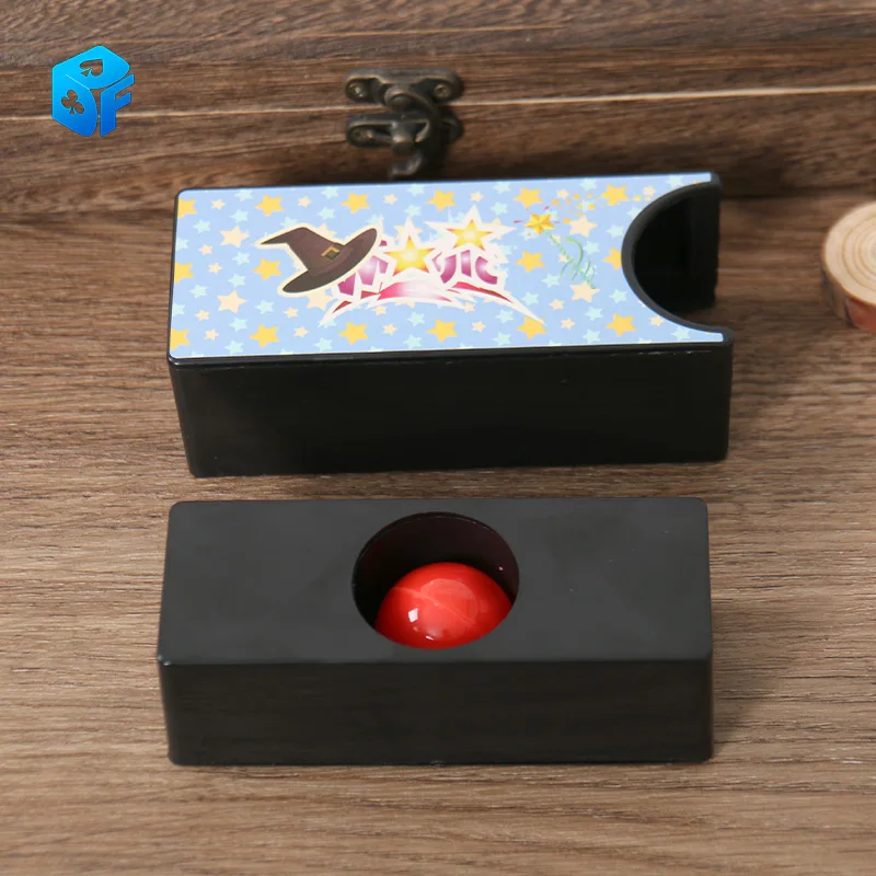 

Changeable Magic Box Turning The Red Ball Into The Blue Ball Props Magic Tricks Toys Classic Toys