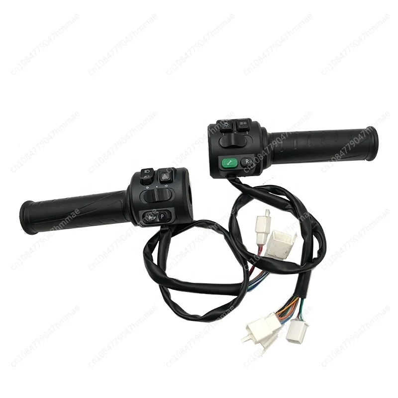 T08 Multifunction Throttle with Combination Switch Three Speed Reverse for Electric Motorcycle