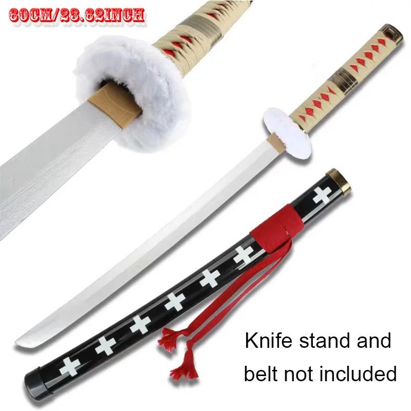 23,6 " /60Cm nueva Katana Manga japonesa armas de personajes espada de juguete Trafalgar D. Law Cosplay regalo de cumpleaños decoración de la habitación