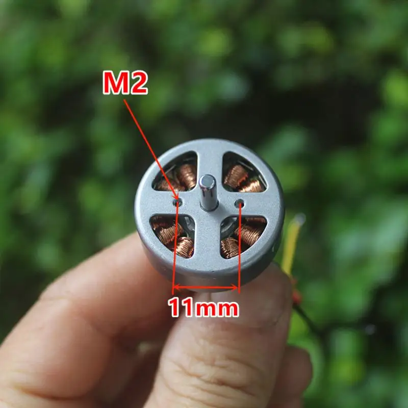 2204 Brushless Motor 1000KV RC Drone Replacement Motor High Torque Low Noise Metal Frame For DIY Quadcopter Model
