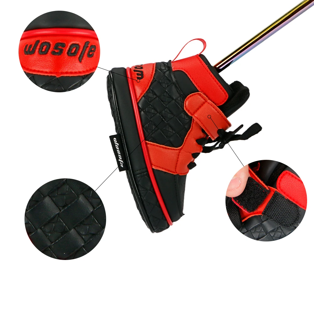 Golf Putter Cover With Woven Flower Pattern – PU & Wear-Resistant, Soft Velour Lining,Eye-catching Style,Best Gift For Golfers