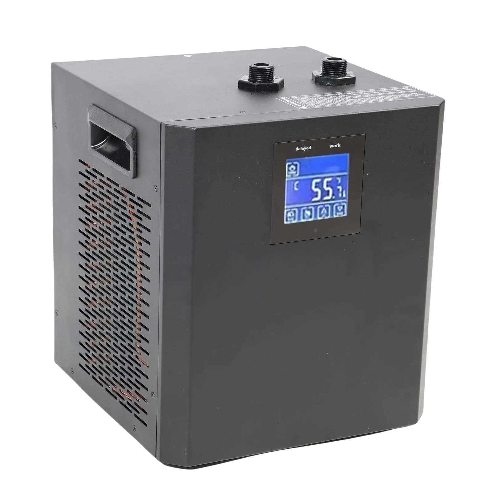 1/3 Horsepower Water Chiller Kit Bathtub Water Cooler System for Ice Bath LCD Touch Screen Remote Control