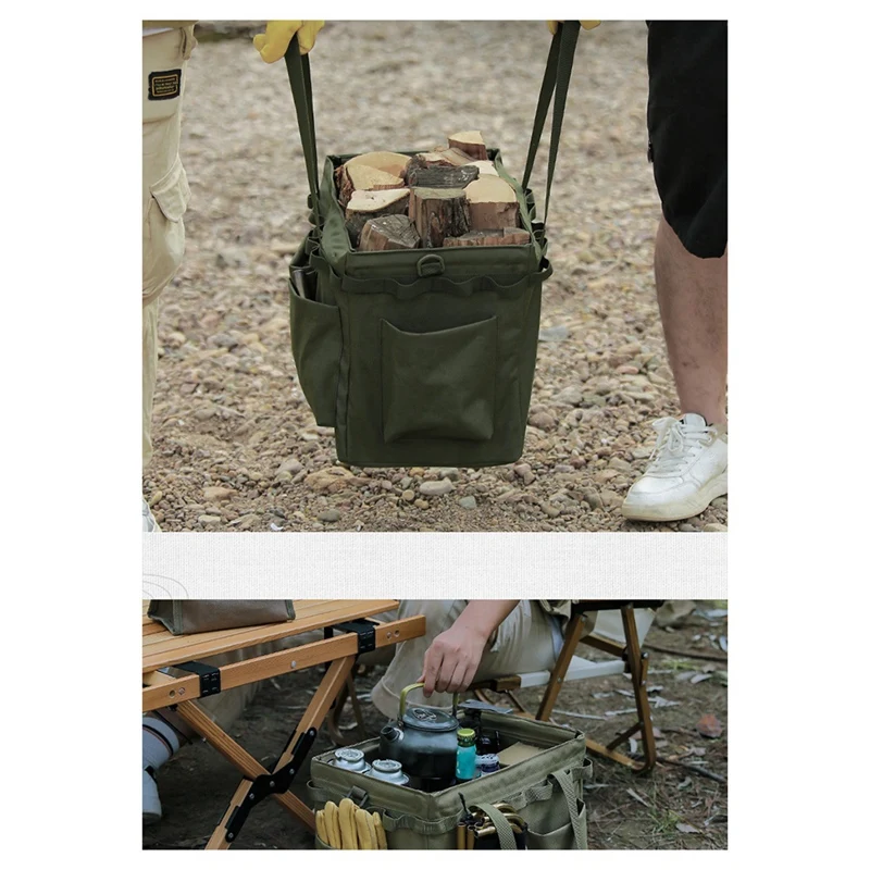 Outdoor Tool Storage Box Camping Storage Bag Large Capacity Multifunctional Handbag Storage Picnic Storage Bag Easy To Use