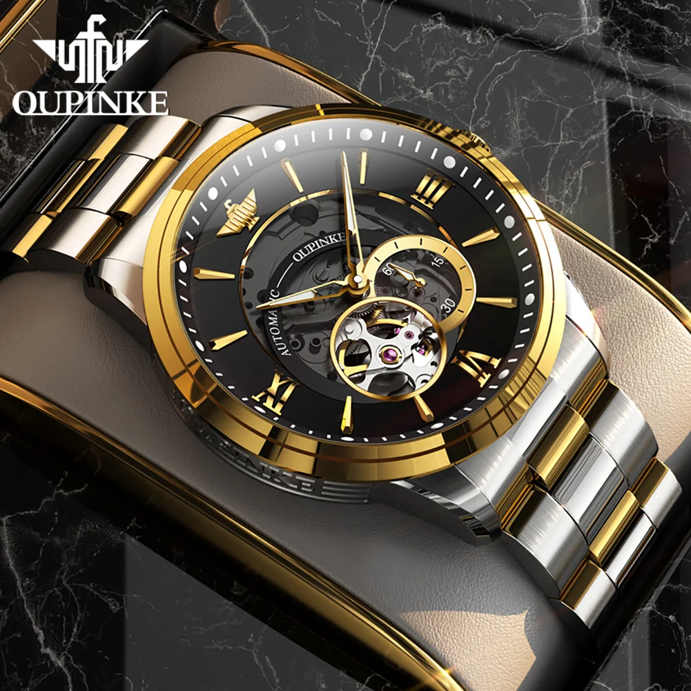 

OUPINKE 3190 Original luxury brand men's watch Imported Japanese automatic mechanical watch movements